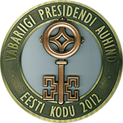 EESTI KODU 2012 - VABARIIGI PRESIDENTI AUHIND